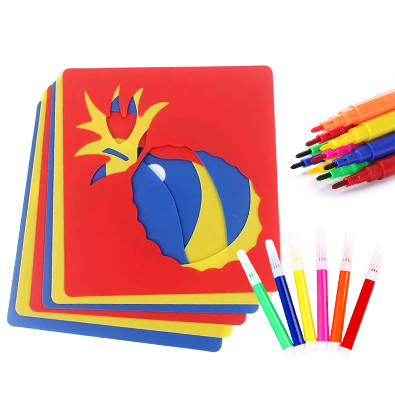Art Craft Painting - 10/20 قطعة من قوالب الرسم والرسم