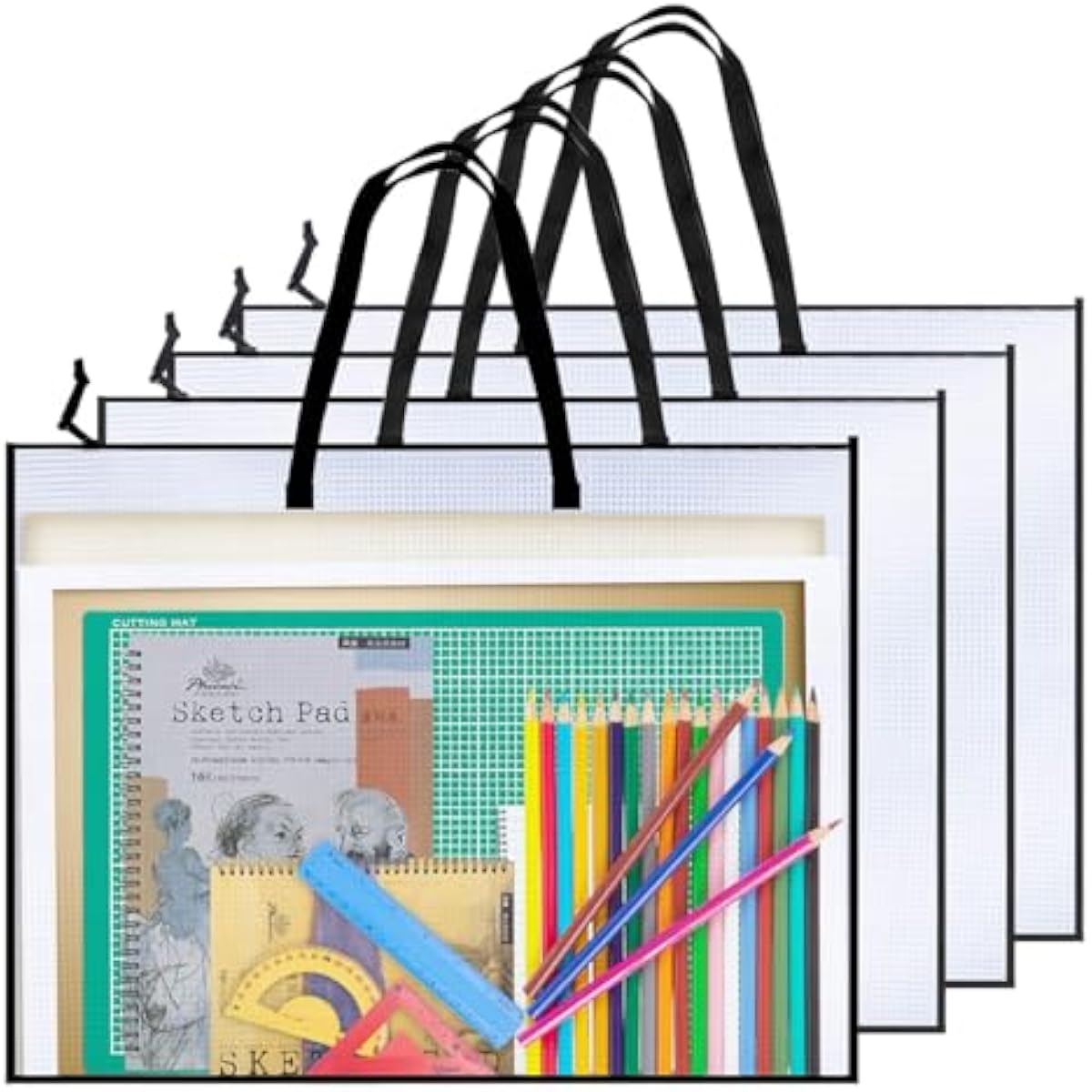 Art Portfolio Bag - حقيبة حفظ الأعمال الفنية مقاس 19×25