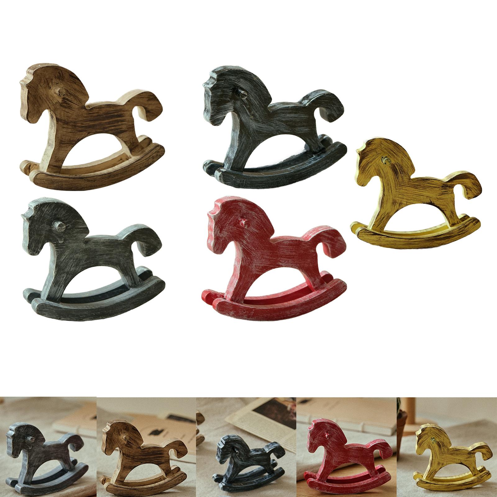 Art Craft Horse - لعبة مكتب خشبية على شكل حصان