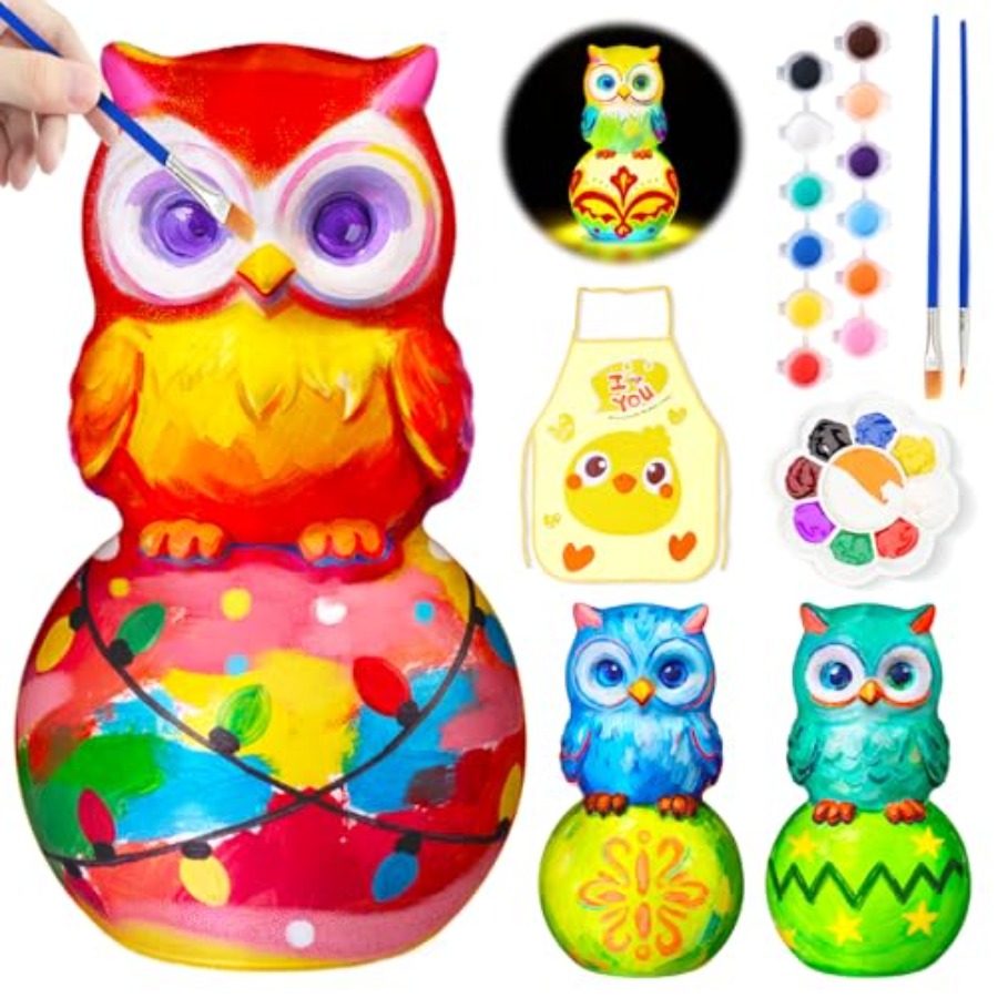 Art Craft Painting - طقم رسم على المصابيح، فنون وحرف