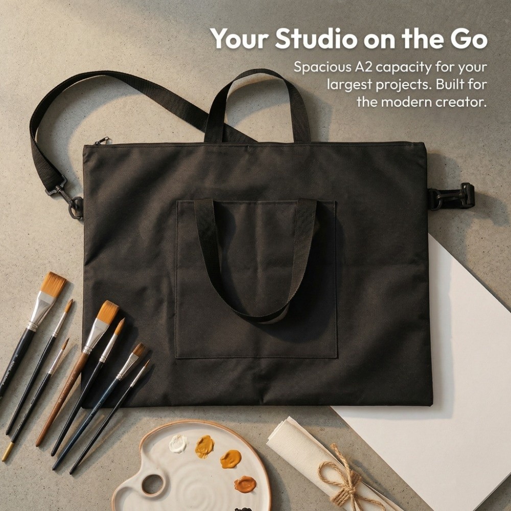 Art Portfolio Bag - حقيبة حمل فنية من قماش أكسفورد