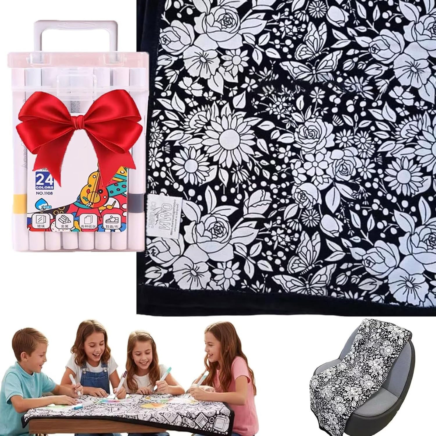 Art Craft Activities - قم بتلوين بطانيتك الخاصة - بطانية