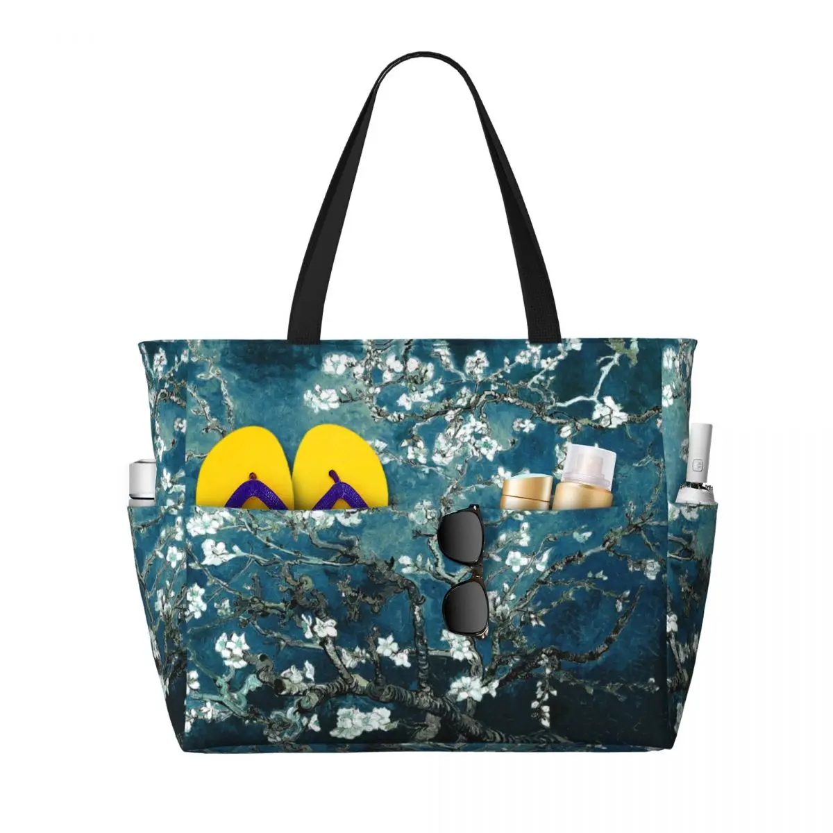 Art Portfolio Bag - مخصص فان جوخ أزهار اللوز حمل