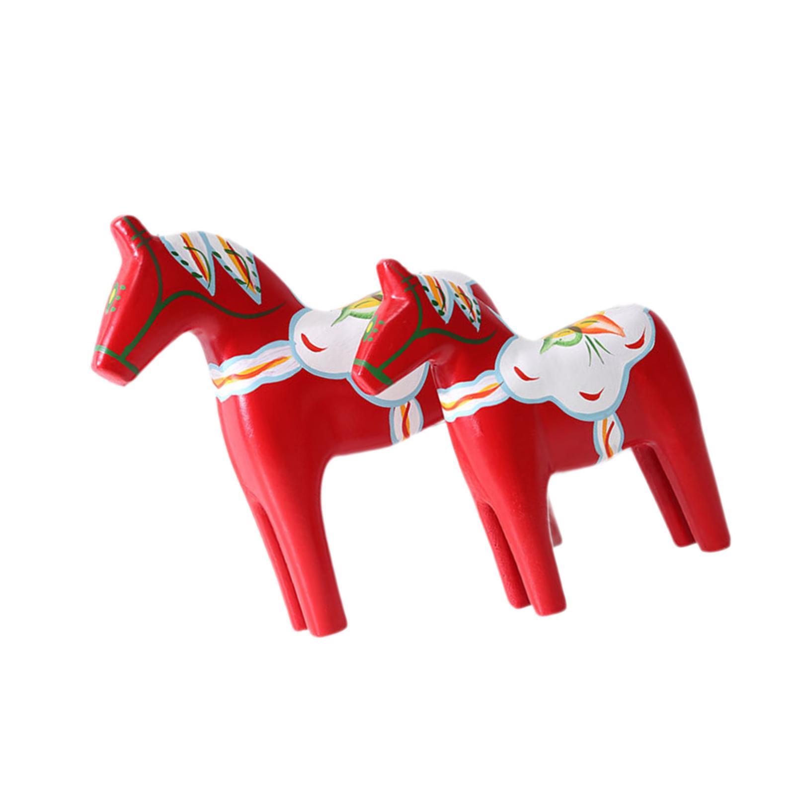 Art Craft Horse - 2 قطعة تمثال حصان دالا مجموعة