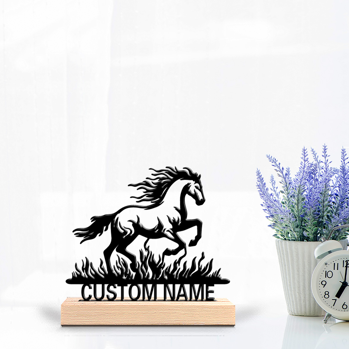 Art Craft Horse - تمثال حصان بسيط مخصص من الصفيح