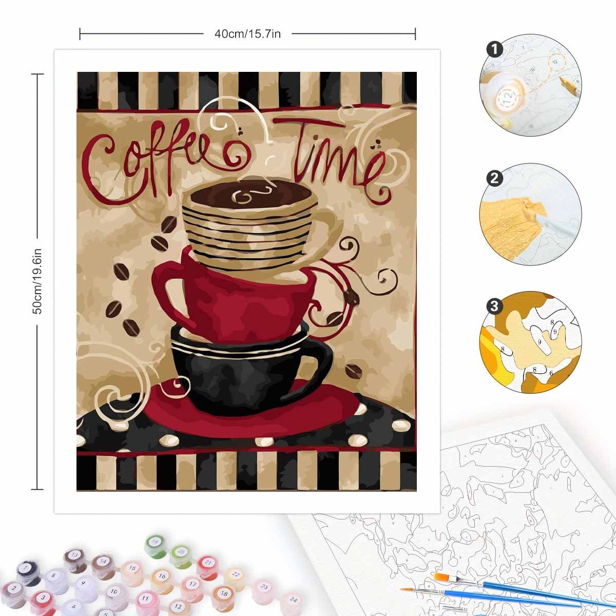 مجموعة الرسم بالأرقام للكبار ا - مراجعة Letter S Art Craft وسعره