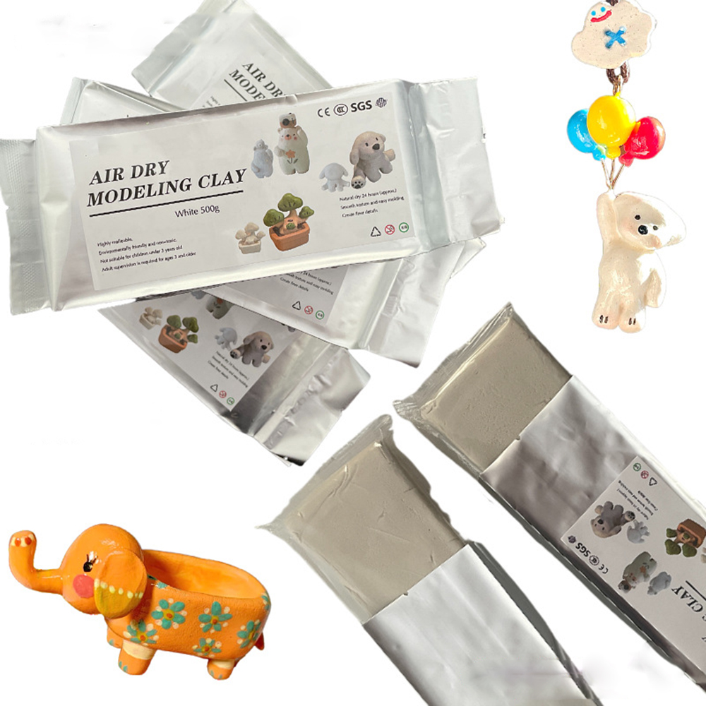 500 جرام من الصلصال الجاف باله - مراجعة Air Dry Clay وسعره