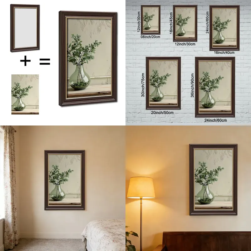 سلة نزهة بإطار ذهبي بنقشة خشبي - مراجعة Art Craft Decoration Ideas وسعره