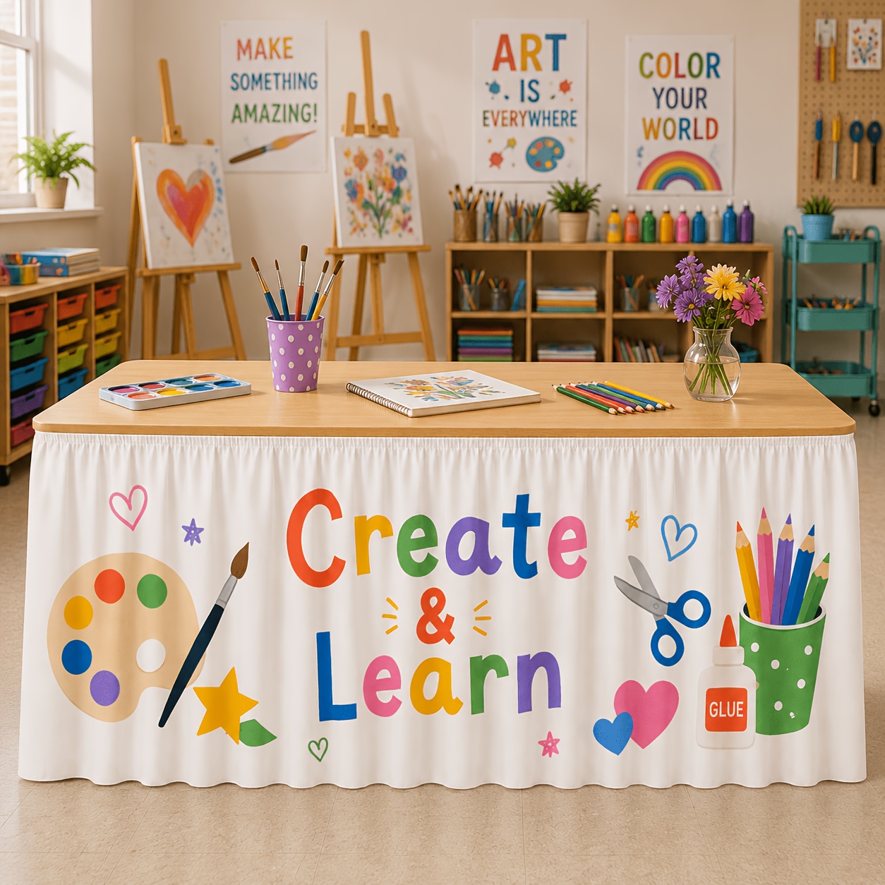 1 مفرش طاولة، مجموعة مفارش طاو - مراجعة Art Craft Classes وسعره