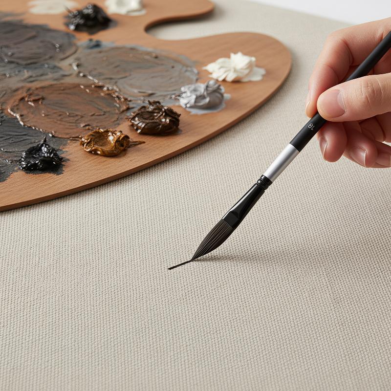 مجموعة من 4 فرش رسم بخيوط سحب، - مراجعة Art Craft Classes وسعره