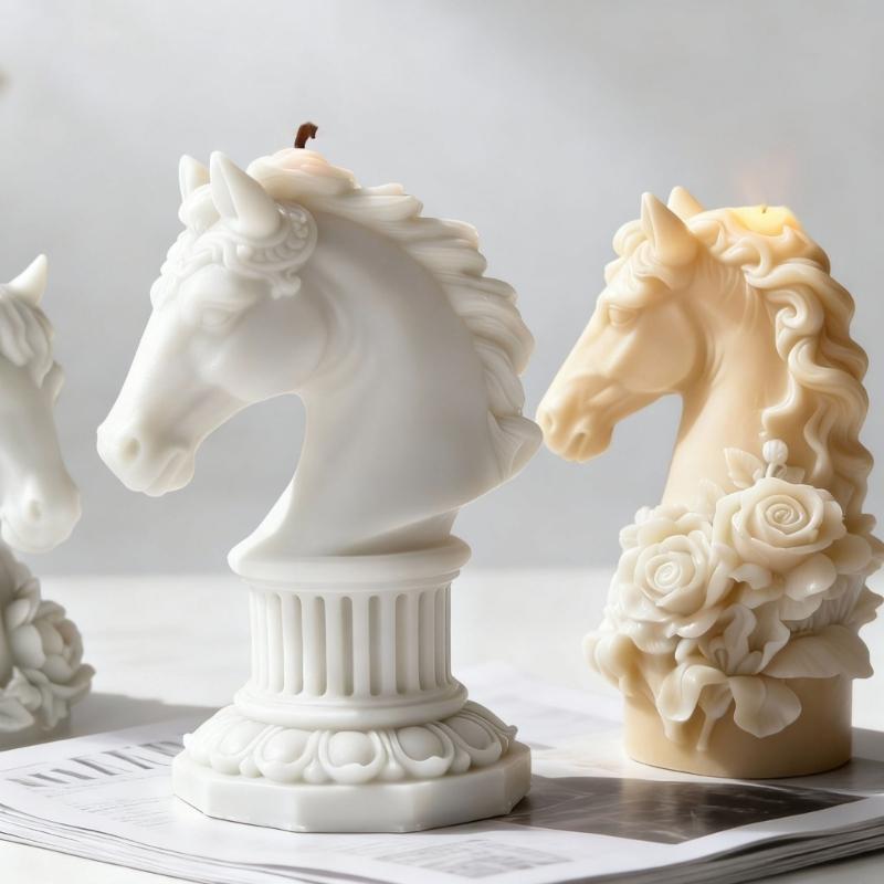 صانع الشموع النحت على شكل حصان - مراجعة Art Craft Horse وسعره