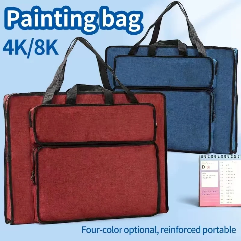 الطلاب مقاومة للماء الفنان محف - مراجعة Art Portfolio Bag وسعره