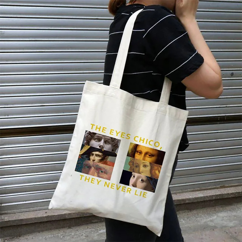 حقيبة حمل قماش للسيدات ، عيون  - مراجعة Art Portfolio Bag وسعره