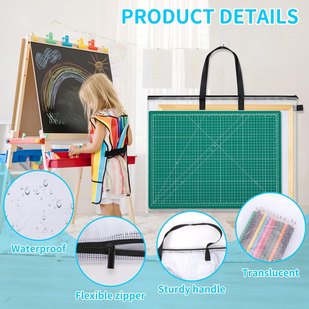 حقيبة فنية مقاس 25×19 بوصة، حق - مراجعة Art Portfolio Bag وسعره
