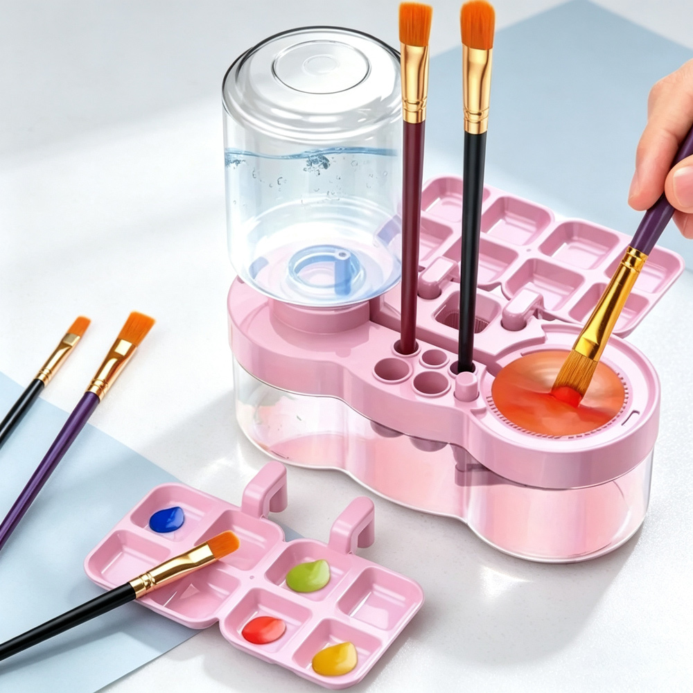 أداة تنظيف فرش الرسم متعددة ال - مراجعة Art And Craft With Paint وسعره