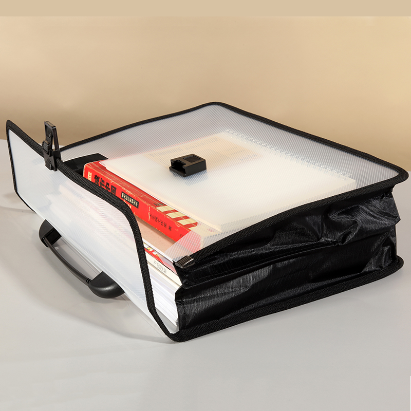 حقيبة بلاستيكية شفافة محمولة ، - مراجعة Art Portfolio Bag وسعره