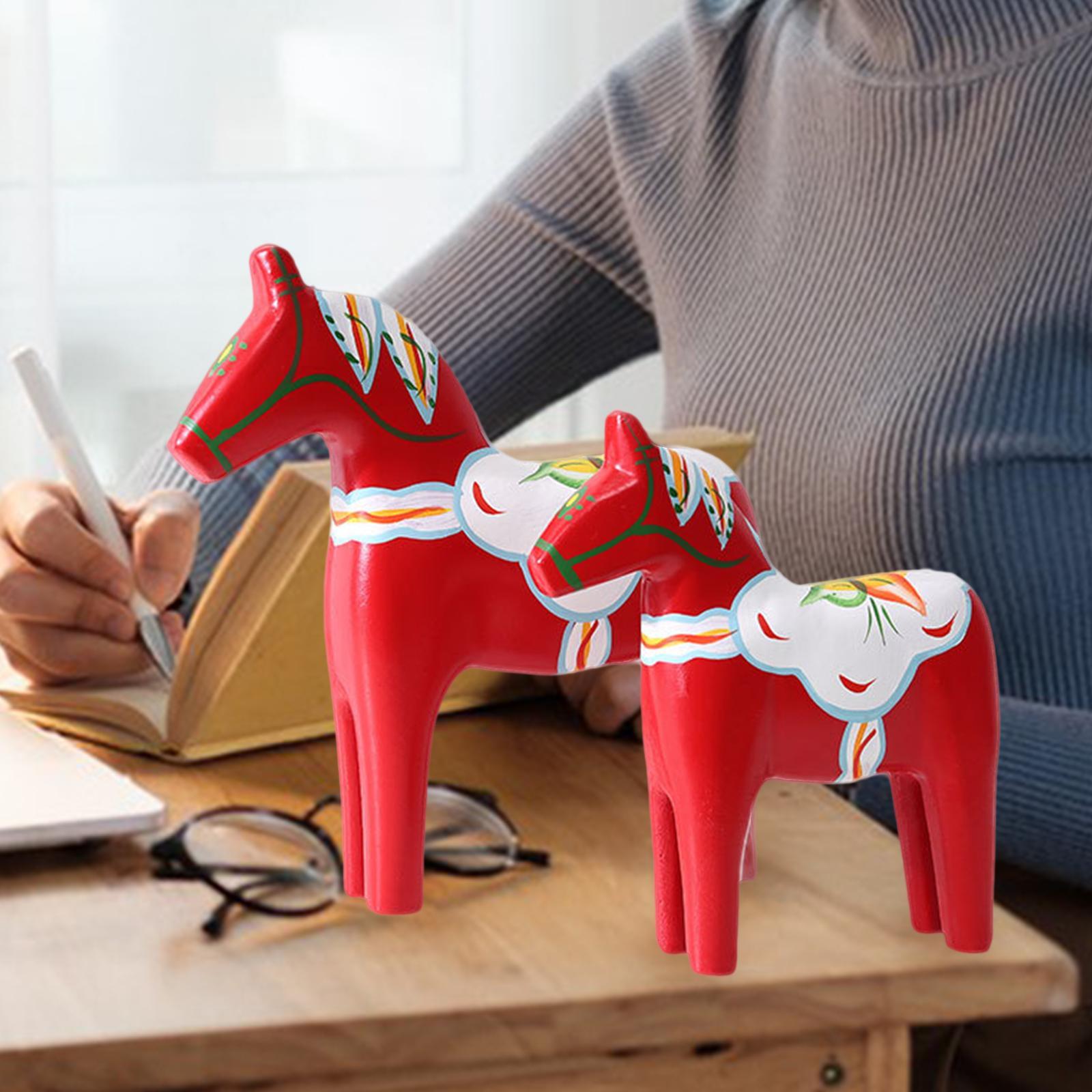 2 قطعة تمثال حصان دالا مجموعة  - مراجعة Art Craft Horse وسعره
