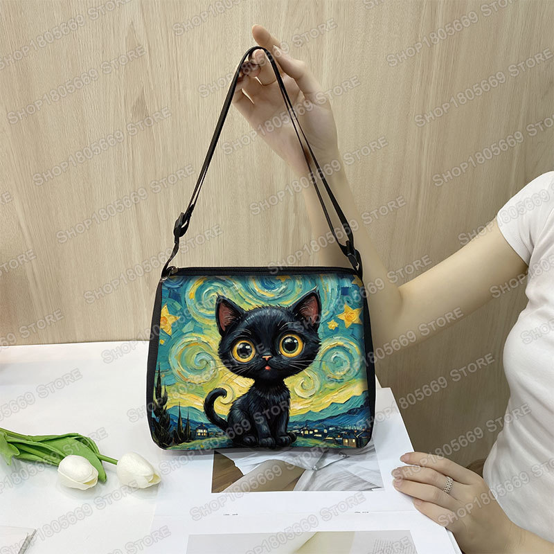 فان جوخ حقائب الكتف اللوحة الز - مراجعة Art Portfolio Bag وسعره
